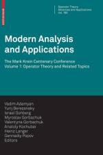 Modern Analysis and Applications