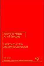 Cadmium in the Aquatic Environment af JO Nriagu