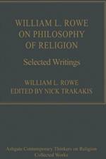 William L. Rowe on Philosophy of Religion af William L. Rowe