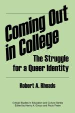 Coming out in College af Robert Rhoads