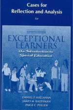 Cases for Reflection and Analysis for Exceptional Learners af Daniel Hallahan