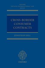 Cross-Border Consumer Contracts af Jonathan (Professor of Law Hill