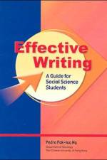 Effective Writing af Pedro Pak-tao Ng
