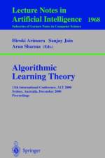 Algorithmic Learning Theory