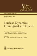 Nuclear Dynamics: From Quarks to Nuclei