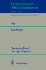 Termination Proofs for Logic Programs af Lutz Plumer