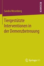 Tiergestutzte Interventionen in Der Demenzbetreuung af Sandra Wesenberg