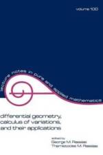 Differential Geometry, Calculus of Variations, and Their Applications af George M. Rassias