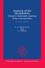 Anatomy of the Dicotyledons: Volume I: Systematic Anatomy of Leaf and Stem, with a Brief History of the Subject af C. R. Metcalfe