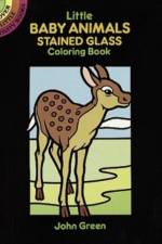 Little Baby Animals Stained Glass Coloring Book af John Green