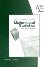 Student Solutions Manual for Wackerly/Mendenhall/Scheaffer's  Mathematical Statistics with Applications, 7th af Dennis Wackerly