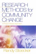 Research Methods for Community Change af Randy R. Stoecker