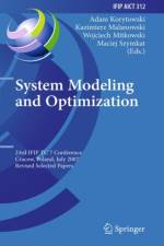 System Modeling and Optimization