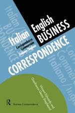 Italian/English Business Correspondence af Vincent Edwards