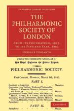 Philharmonic Society of London af George Hogarth