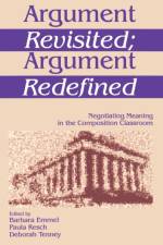Argument Revisited; Argument Redefined