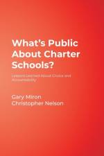 What's Public About Charter Schools? af Gary Miron