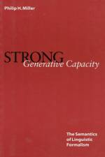 Strong Generative Capacity af Philip Miller
