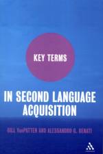 Key Terms in Second Language Acquisition