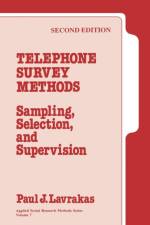 Telephone Survey Methods af Paul J. Lavrakas