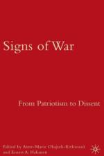 Signs of War: From Patriotism to Dissent af E. Hakanen