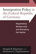 Immigration Policy in the Federal Republic of Germany af Douglas B. Klusmeyer Klusmeyer