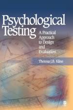 Psychological Testing af Theresa J.B. Kline