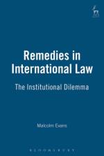 Remedies in International Law af Malcolm Evans