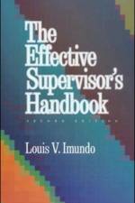 EFFECTIVE SUPERVISOR'S HANDBOOK af Imundo