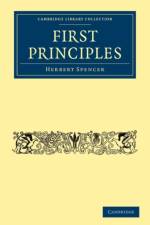 First Principles af Herbert Spencer
