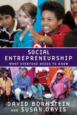 Social Entrepreneurship af David Bornstein