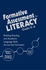 Formative Assessment for Literacy, Grades K-6
