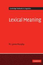 Lexical Meaning