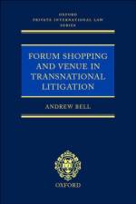 Forum Shopping and Venue in Transnational Litigation af Andrew S. ( Bell