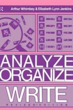 Analyze, Organize, Write af Arthur Whimbey