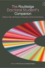 The Routledge Doctoral Student's Companion