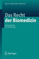 Recht Der Biomedizin af Ralf Muller-Terpitz
