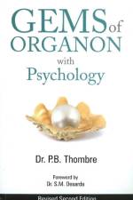 Gems of Organon with Psychology af Dr P B Thombre