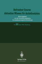 Juni 1996, Nurnberg af Deutschen Akademie fur Anasthesiologische Fortbildung