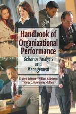 Handbook of Organizational Performance af William K Redmon