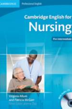 Cambridge English for Nursing Pre-intermediate Student's Book with Audio CD af Virginia Allum