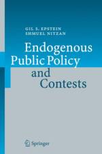 Endogenous Public Policy and Contests af Gil S. Epstein