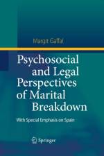Psychosocial and Legal Perspectives of Marital Breakdown af Margit Gaffal
