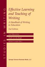 Effective Learning and Teaching of Writing