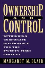 Ownership and Control af Margaret M. Blair