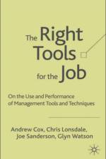 The Right Tools for the Job af A. Cox