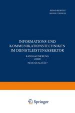 Informations- und Kommunikationstechniken im Dienstleistungssektor