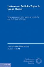 Lectures on Profinite Topics in Group Theory af Benjamin (Royal Holloway Klopsch