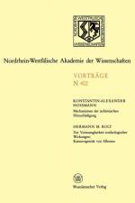 Mechanismen Der Ischamischen Hirnschadigung. Zur Voraussagbarkeit Toxikologischer Wirkungen: Kanzerogenitat Von Alkenen af Konstantin-Alexander Hossmann