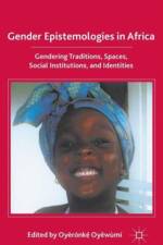 Gender Epistemologies in Africa af O. Oyewumi